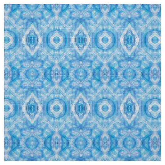 Glauben Hellblau Abstrakte Aquarellkunst Stoff (Muster)