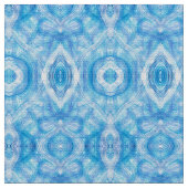 Glauben Hellblau Abstrakte Aquarellkunst Stoff (Nahaufnahme)