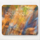 Glauben Herbst lässt Abstrakte Fotografie Mousepad (Vorne)