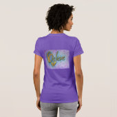 Glauben Herz Inspiration Word Art Custom Shirt (Schwarz voll)