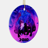 Glauben-Hoffnung u. Wohltätigkeit, missbrauchte Keramikornament (Rechts)