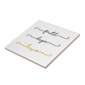 Glauben-Hoffnungs-Liebe Fliese (Seite)