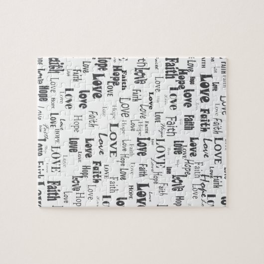 Glauben-Hoffnungs-Liebe Puzzle (Horizontal)