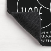Glauben-Hoffnungs-Liebe-Ratten-Matte Mousepad (Ecke)