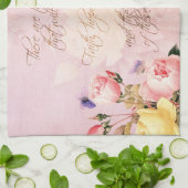 Glauben-Hoffnungs-und Liebe-Rosen Handtuch (Gefaltet)