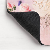 Glauben-Hoffnungs-und Liebe-Rosen Mousepad (Ecke)