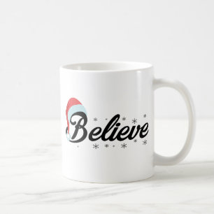 Glauben - Ich glaube an Weihnachten im Weihnachtsm Kaffeetasse