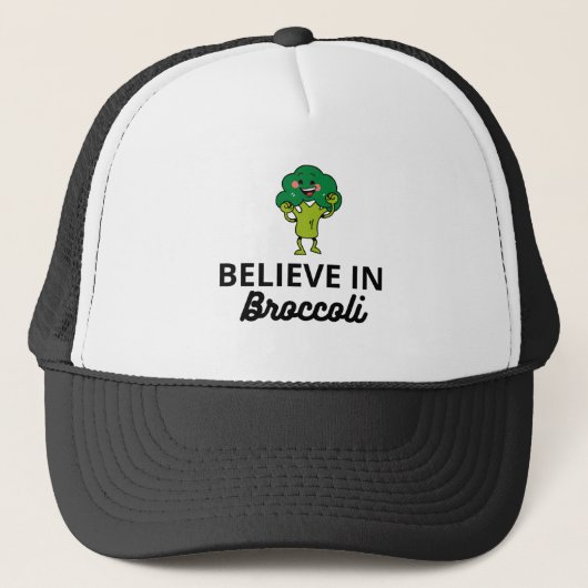 GLAUBEN IN BROCCOLI TRUCKERKAPPE (Vorderseite)