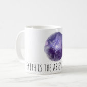 *~* GLAUBEN IST DAS AUSFALLEN VON ZWEIFELDLICHEM K KAFFEETASSE (Vorderseite Links)