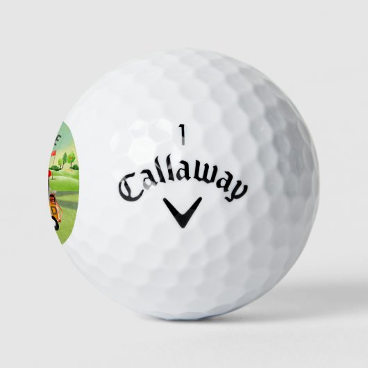 Glauben ist die Schlüsselkarte für Grüntöne des Wa Golfball (Logo)