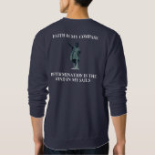 GLAUBEN IST MEIN KOMPASS SWEATSHIRT (Rückseite)