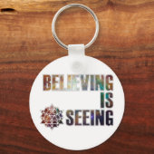 Glauben ist Sehen Schlüsselanhänger (Vorderseite)