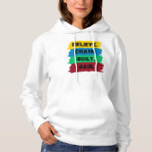Glauben, Jase, gebaut, motivierend Slogan Hoodie (Vorderseite)