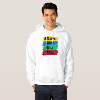 Glauben, Jase, gebaut, motivierend Slogan Hoodie