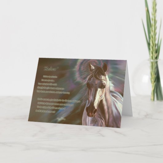 glauben karte (Vorderseite)