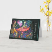 glauben karte (Gelbe Blume)