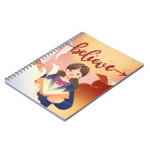 Glauben: Kreatives Illustriertes Design-Notebook Notizblock (Linke Seite)