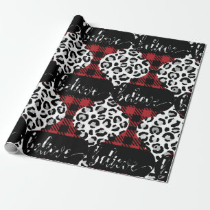 Glauben Leapord Animal Everyday Wrapping Paper Geschenkpapier