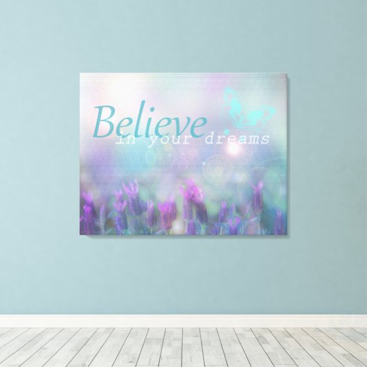 glauben leinwanddruck (Insitu (Holzboden))