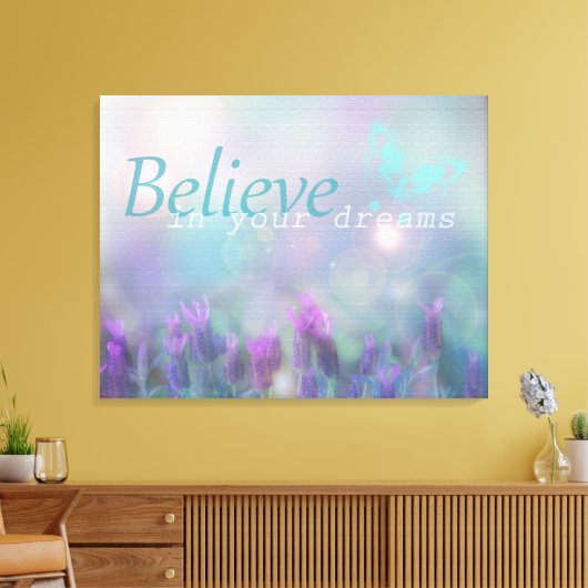 glauben leinwanddruck (Insitu (Wohnzimmer))