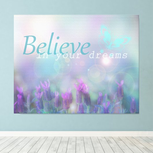 glauben leinwanddruck (Insitu (Holzboden))