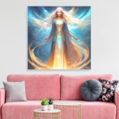 glauben leinwanddruck (Insitu (Wohnzimmer))