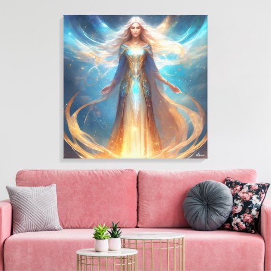 glauben leinwanddruck (Insitu (Wohnzimmer))