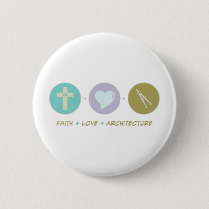 Glauben-Liebe-Architektur Button