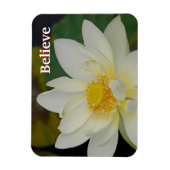 Glauben Lotus Magnet (Vertikal)