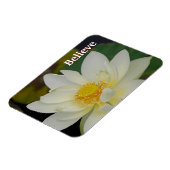 Glauben Lotus Magnet (Linke Seite)