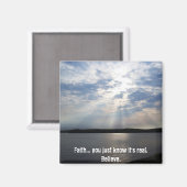 Glauben Magnet (Vorderseite/Rückseite)