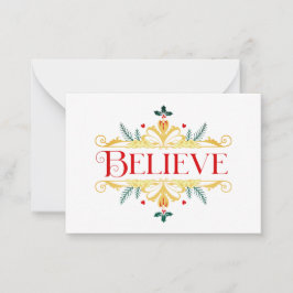 glauben mitteilungskarte