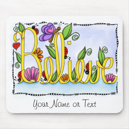 glauben mousepad (Vorne)