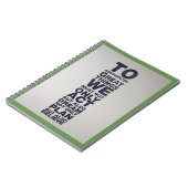 glauben notizblock (Linke Seite)