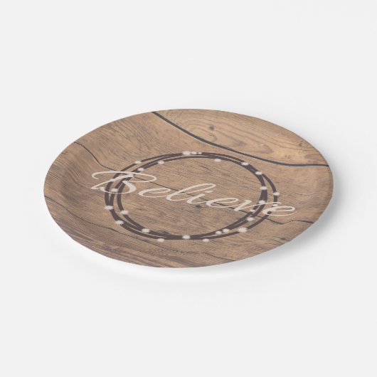 glauben pappteller (Schrägansicht)