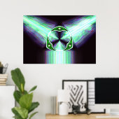 Glauben-Plakat Poster (Heimbüro)