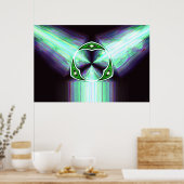 Glauben-Plakat Poster (Küche)