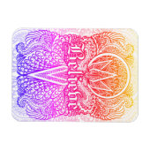 Glauben - Positives Zitat Magnet (Horizontal)