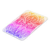 Glauben - Positives Zitat Magnet (Linke Seite)