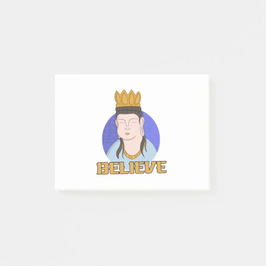 glauben post-it klebezettel (Vorderseite)