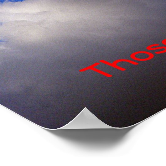 glauben poster (Ecke)