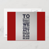 glauben postkarte (Vorne/Hinten)