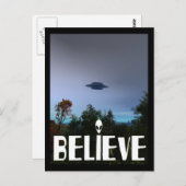 GLAUBEN POSTKARTE (Vorne/Hinten)