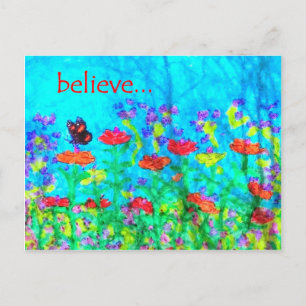 glauben postkarte