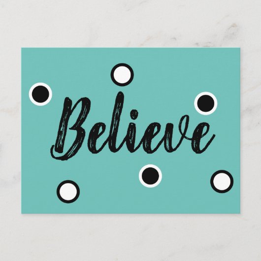 glauben postkarte (Vorderseite)