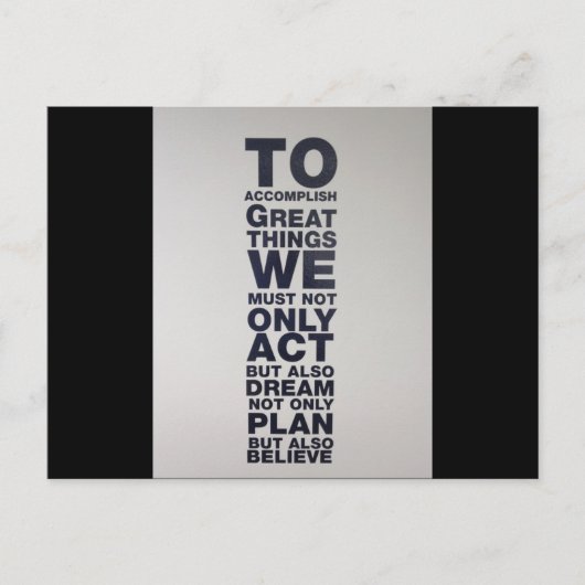 glauben postkarte (Vorderseite)