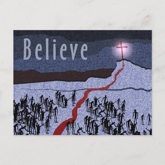 glauben postkarte (Vorderseite)