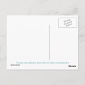 GLAUBEN POSTKARTE (Rückseite)