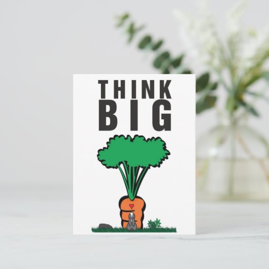 GLAUBEN POSTKARTE (Stehend Vorderseite)