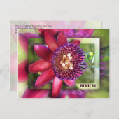 glauben postkarte (Vorne/Hinten)